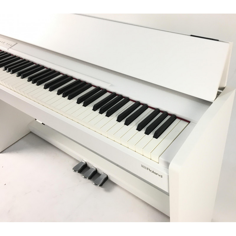 Roland f140 r Piano numérique : Piano Meuble Roland F-140R WH 