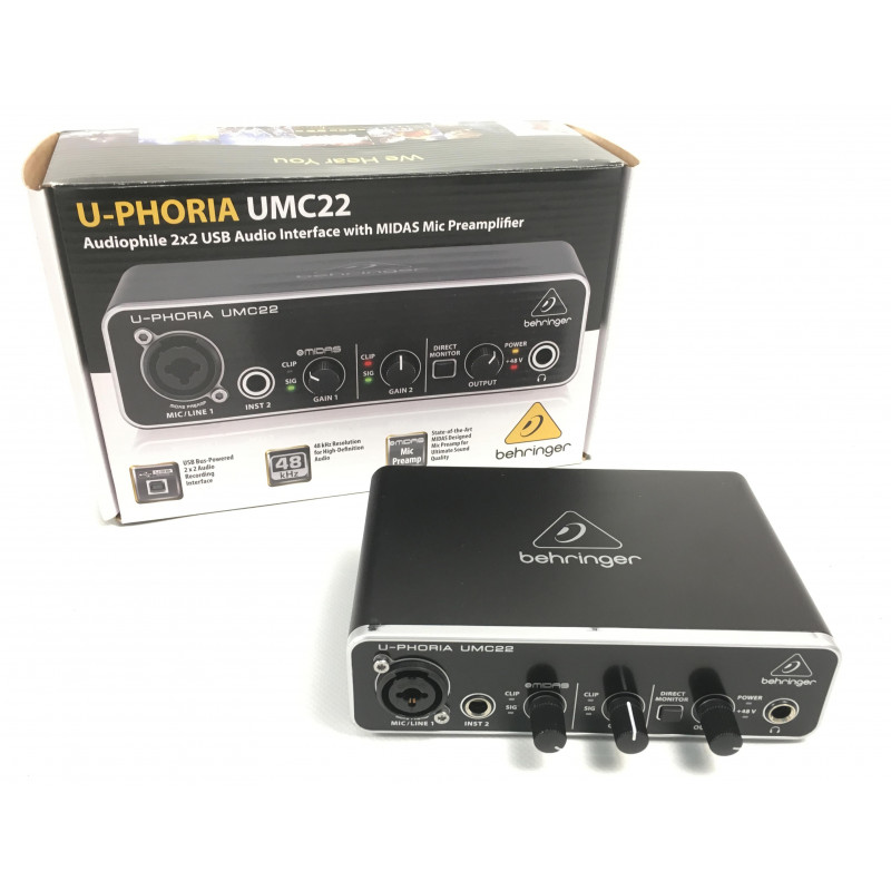 Behringer umc22 не работает микрофон в discord