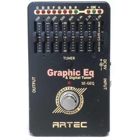 Artec SE-GEQ Graphic eq e Digital turner SE-GEQ