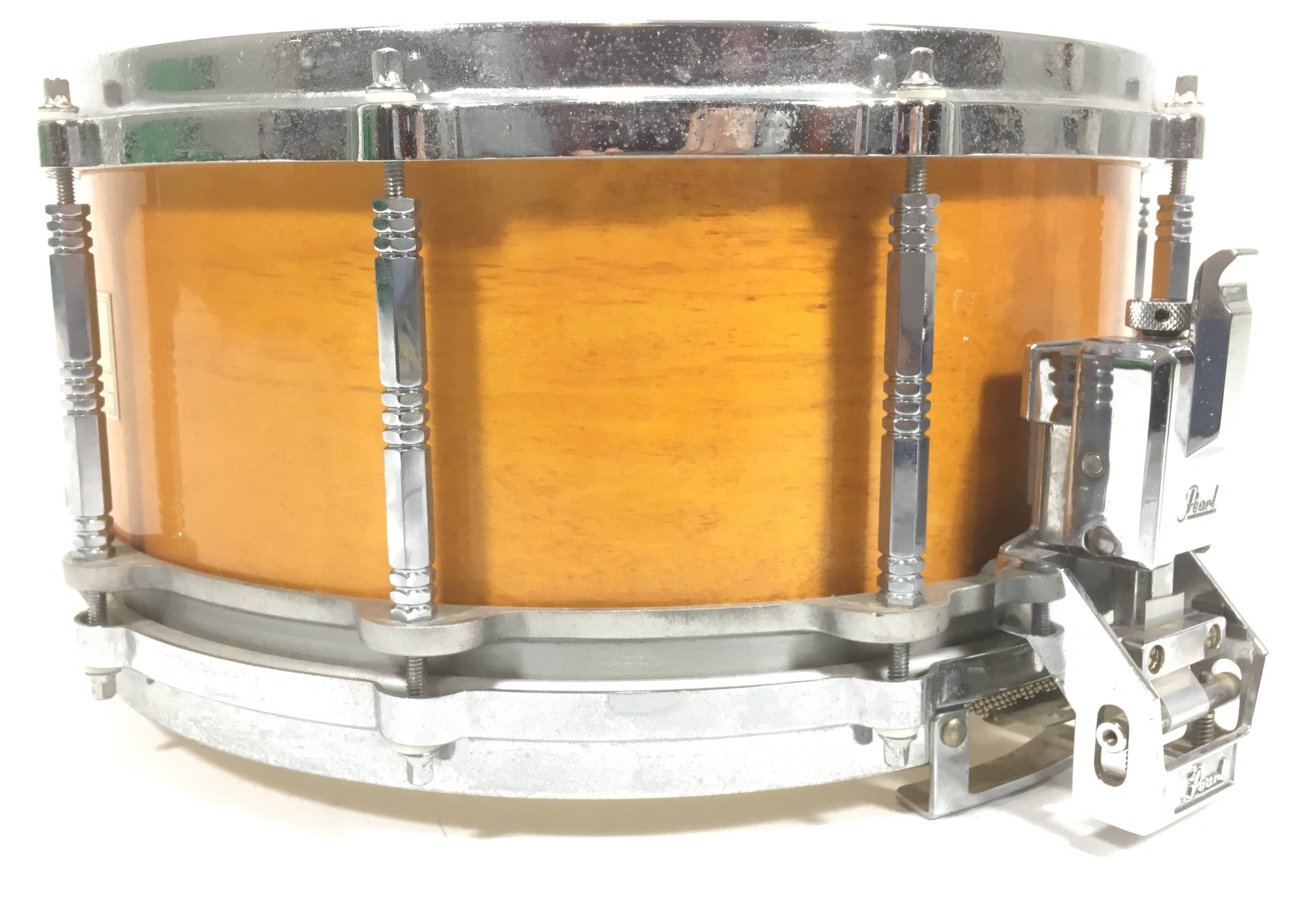 Pearl Free Floating Snare Maple Shell の+