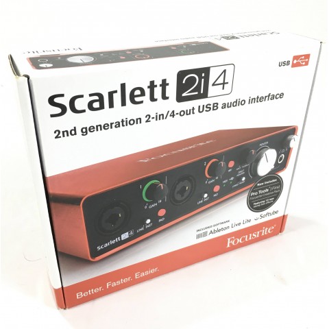 Focusrite Scarlett 2i4 2 gen