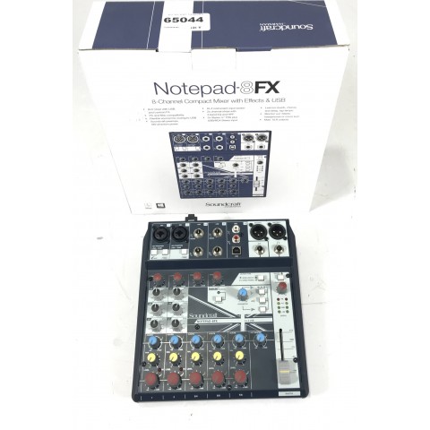 Soundcraft Notepad 8 Fx