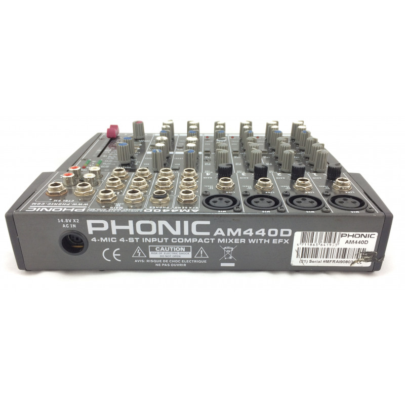 Phonic AM44D | Mixer Phonic