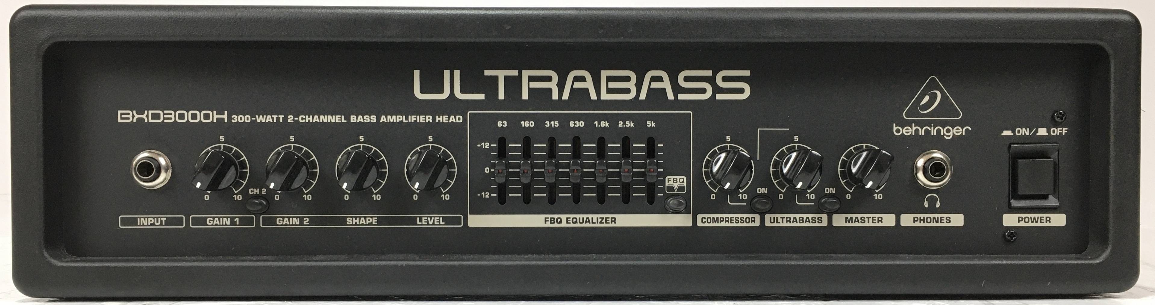 Behringer BXD3000H Ultrabass | Amplificatori Behringer