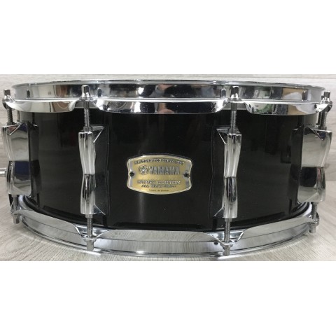 Yamaha Stage Custom All Birch Raven Black  Rullante 14 X 5,5