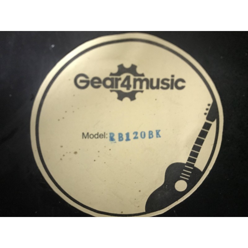 Sgabello pre chitarra con Supporto di Gear4music