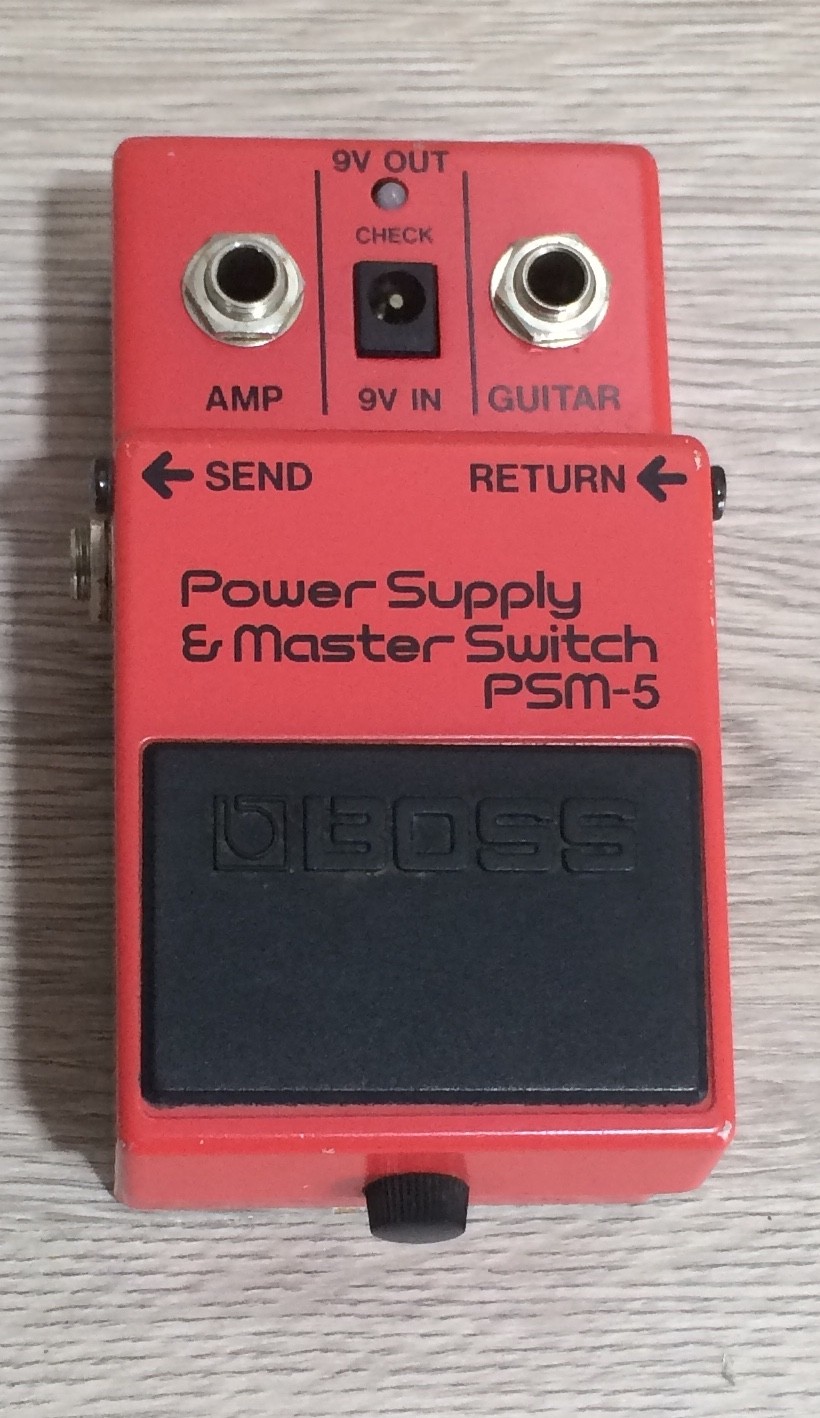 Boss PSM-5 Power Supply e Master Switch | Effetti Boss