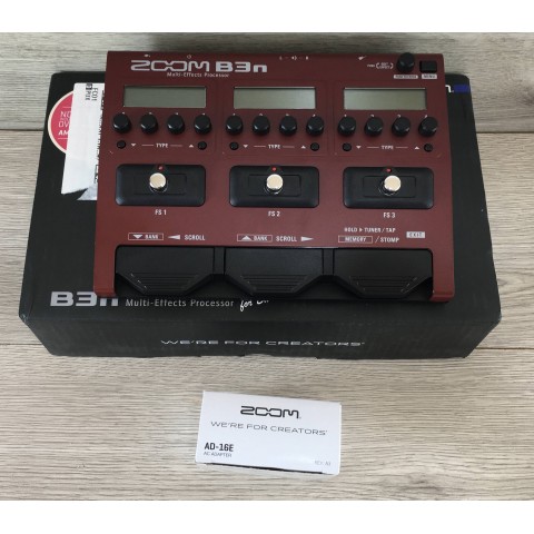 Zoom B3n Multi-Effects Processor