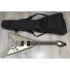 Stagg Flying V Brillantinata con custodia