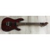 ESP LTD M-100FM See Thru Red con custodia