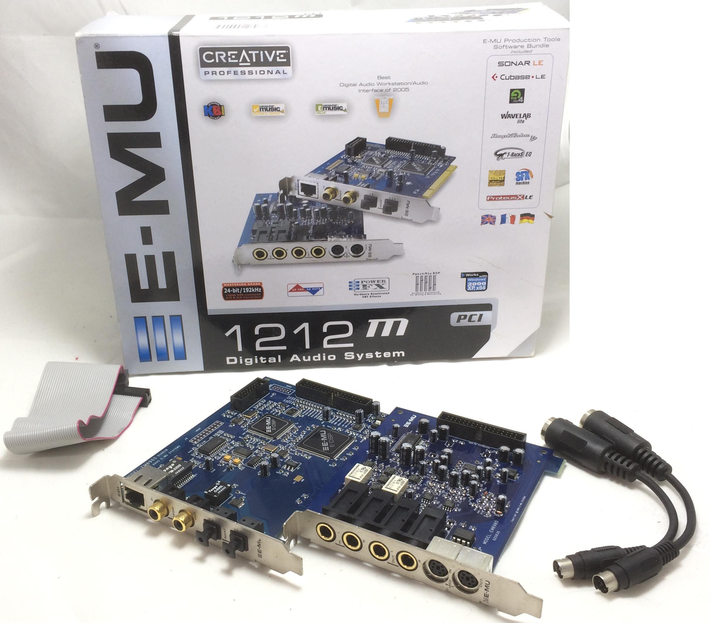 Звуковая карта e. Emu 1212m PCI-E. E-mu 0202 PCI. Creative Emu 1212m. E-mu 1212m внешний.