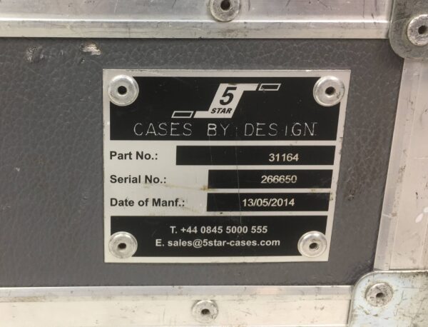 5 Star Pioneer CDJ350 DJM350 Flight Case