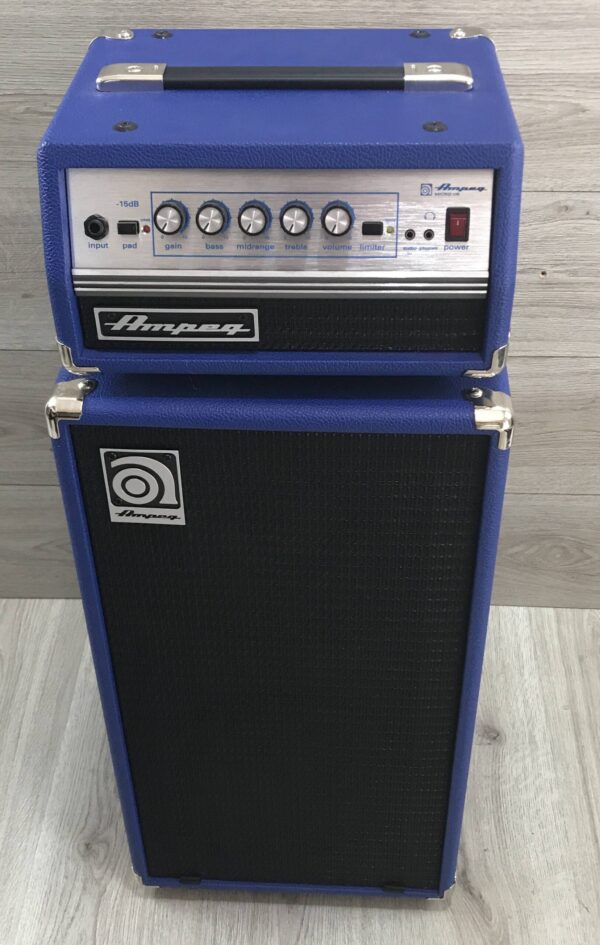 Ampeg SVT210 AV + SVT Micro limited edition Blu