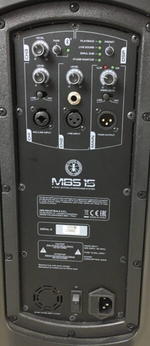 ANT MBS 15 con cover 1600W