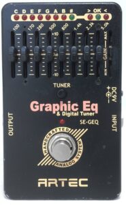 Artec SE-GEQ Graphic eq e Digital turner SE-GEQ
