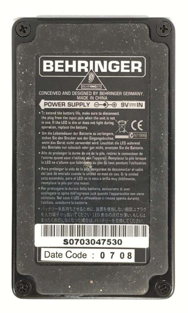 Behringer DC9 Dynamic Compressor