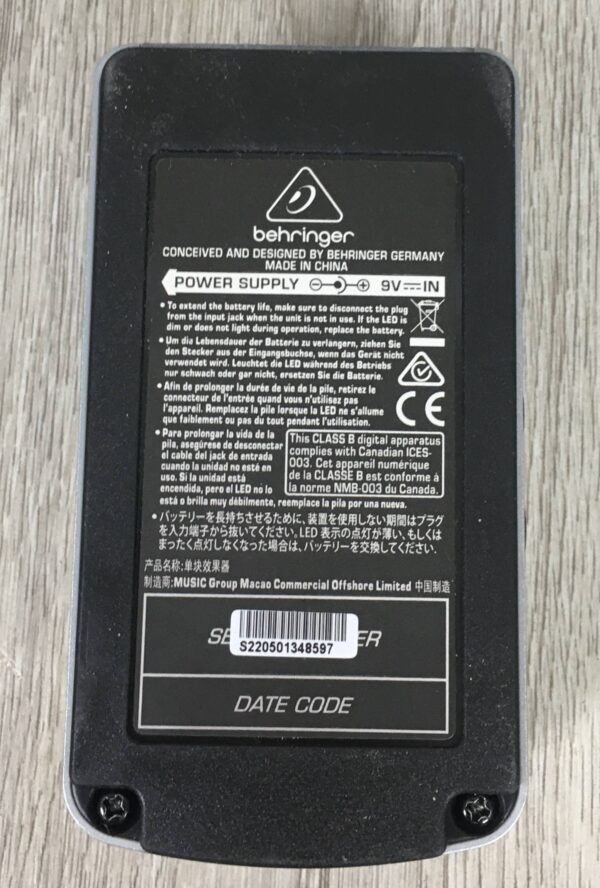 Behringer DR-600 Digital Reverb
