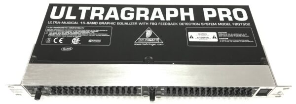 Behringer FBQ1502 Ultragraph Pro Equalizzatore Grafico