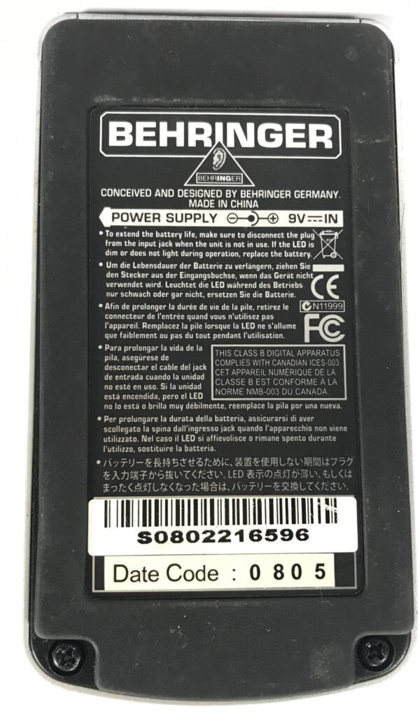 Behringer FX 100 Digital Multi FX