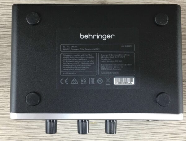 Behringer U-Phoria UMC 22