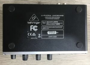 Behringer U-Phoria UMC204HD