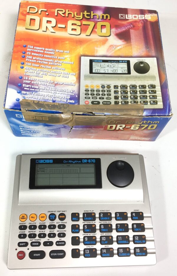 Boss DR-670 Dr. Rythm drum machine