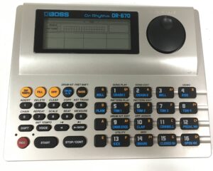 Boss DR-670 Dr. Rythm drum machine