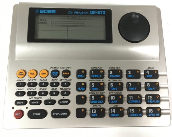 Boss DR-670 Dr. Rythm drum machine