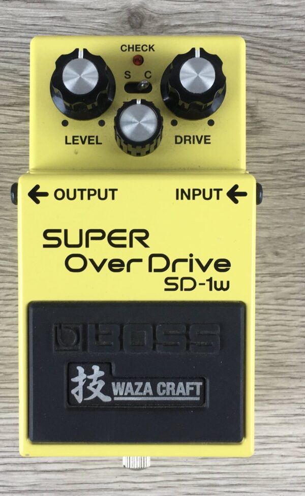 Boss SD-1W Super Overdrive Waza Craft