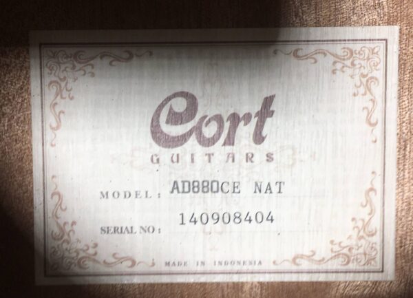 Cort AD880CE Natural Con borsa