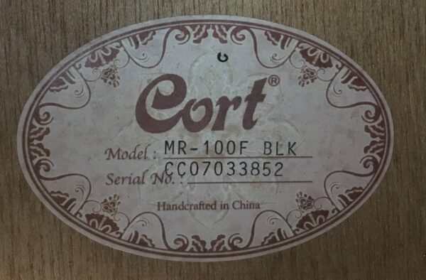 Cort MR-100F Black