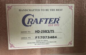 Crafter HD250CE-TS