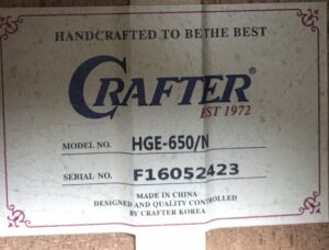 Crafter HGE-650N