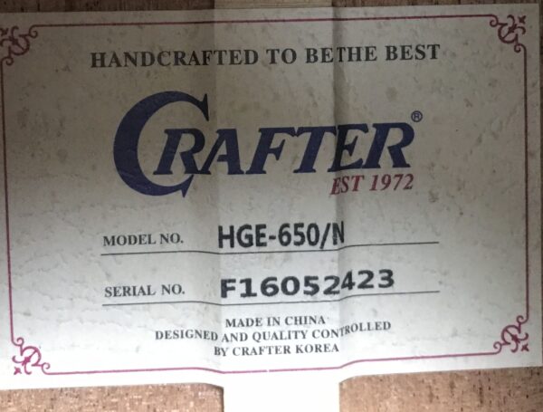 Crafter HGE-650N