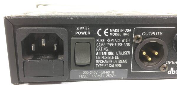 Dbx 1046 Quad Compressor Limiter made in USA