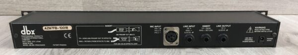 Dbx Project 1 286 Microphone Processor