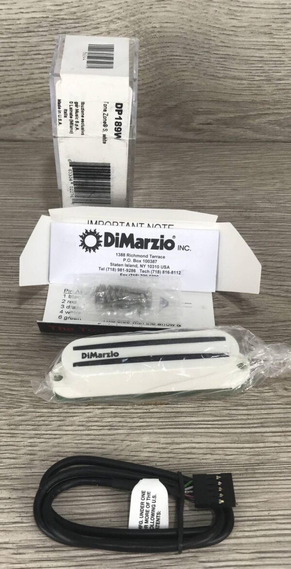 DiMarzio DP189W The Tone Zone S Single-coil Pickup