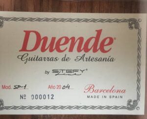 Duende SP-1 Made in Spain con custodia