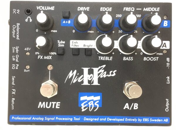 EBS Microbass II Preamplificatore DI