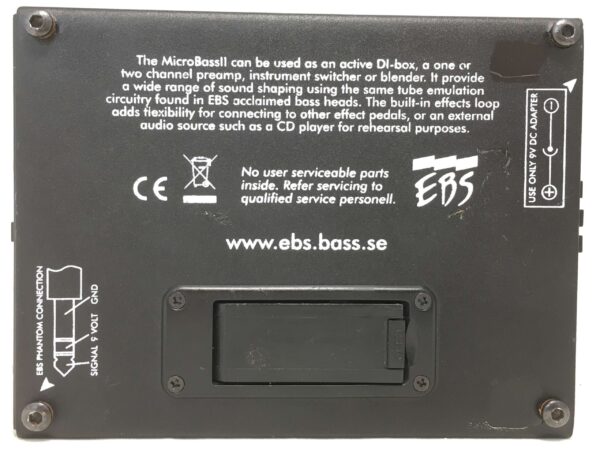 EBS Microbass II Preamplificatore DI