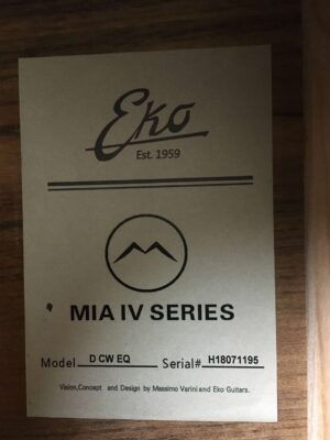 Eko Mia IV D CW EQ