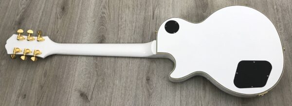 Epiphone Inspired by Gibson Les Paul Custom Apline White + EMG Zakk Wylde Set Black