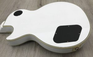Epiphone Inspired by Gibson Les Paul Custom Apline White + EMG Zakk Wylde Set Black