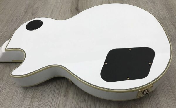 Epiphone Inspired by Gibson Les Paul Custom Apline White + EMG Zakk Wylde Set Black