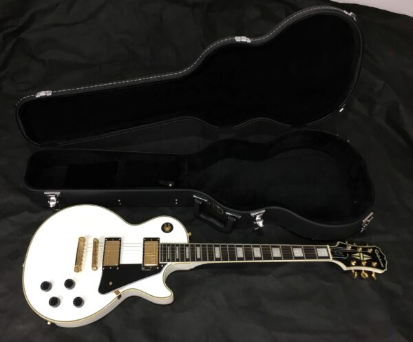 Epiphone Les Paul Custom Alpine White seriale 18051507422