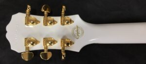 Epiphone Les Paul Custom Alpine White seriale 18051507422