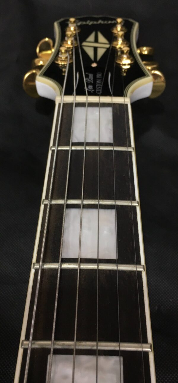 Epiphone Les Paul Custom Alpine White seriale 18051507422