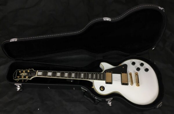 Epiphone Les Paul Custom Alpine White seriale 18051507422