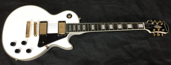 Epiphone Les Paul Custom Alpine White seriale 18051507422