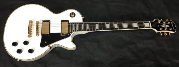 Epiphone Les Paul Custom Alpine White seriale 18051507422